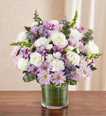 Cherished Memories Lavender & White