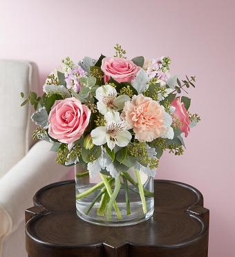 Blushing Blooms Bouquet