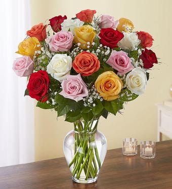 Long Stem Assorted Roses