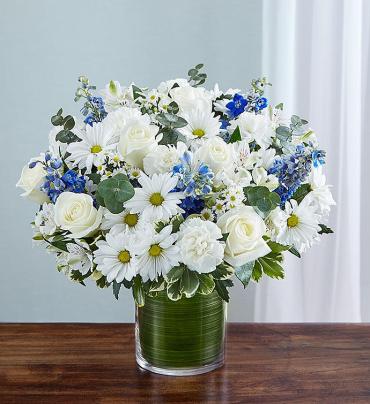 Cherished Memories Blue & White