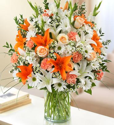 Sincerest Sorrow - Peach, Orange and White