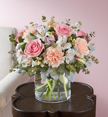 Blushing Blooms Bouquet