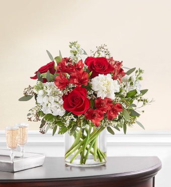 Crimson Rose Bouquet