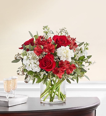 Crimson Rose Bouquet